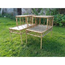 Pair of matching bedside tables