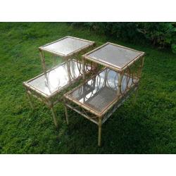 Pair of matching bedside tables