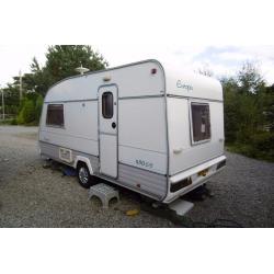 1995 Europa Classic Caravan. Two birth, 19 foot long
