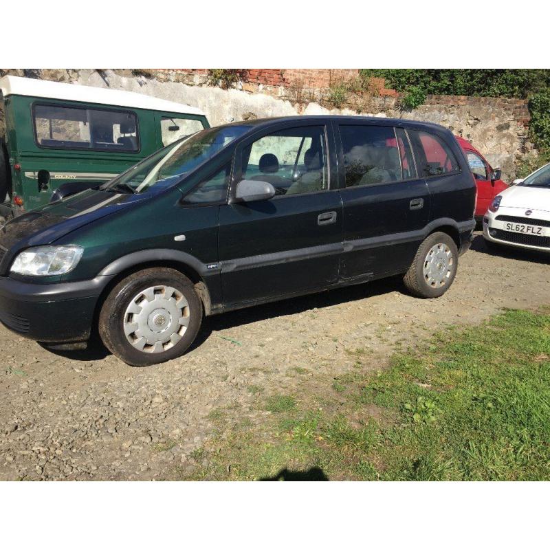 vauxhall zafira 7 seater for sale