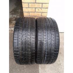 2 x 275/45/21 2754521 275 45 21 275.45.21 CONTINENTAL CROSS CONTACT LX SPORT