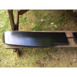VW TRANSPORTER T5 SPOILER (BARN DOOR) BLACK