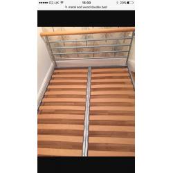 Marks and Spencer's double bed with mattress!!!!!