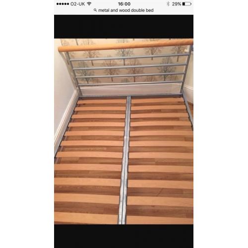 Marks and Spencer's double bed with mattress!!!!!
