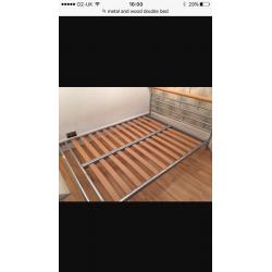 Marks and Spencer's double bed with mattress!!!!!