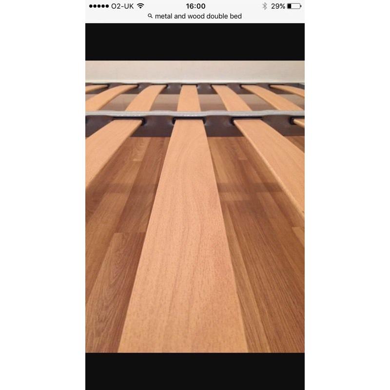 Marks and Spencer's double bed with mattress!!!!!