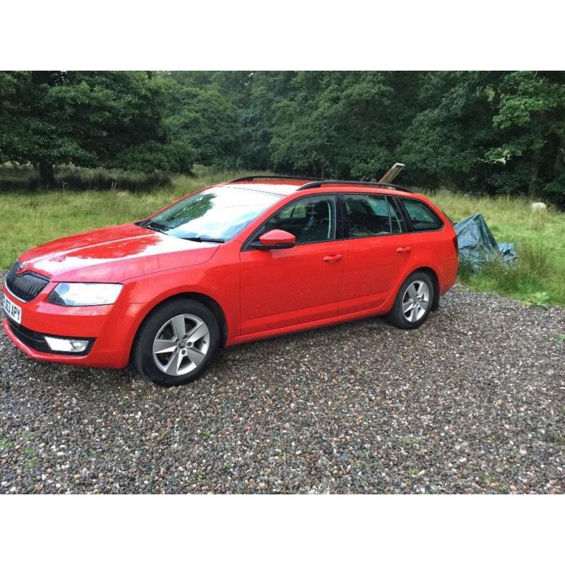Skoda octavia estate 2.0 tdi cr se 5 dr 2013 38,000 miles still under warranty