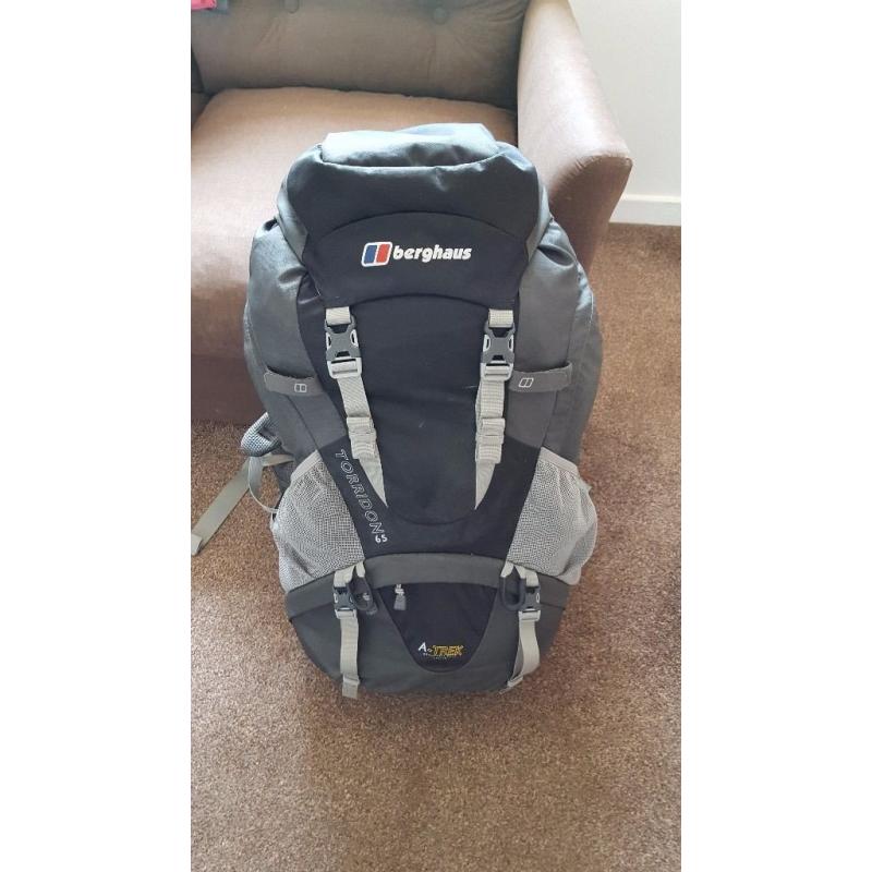 Berghaus Torridon 65 Men's Backpack - Black, 65 lt