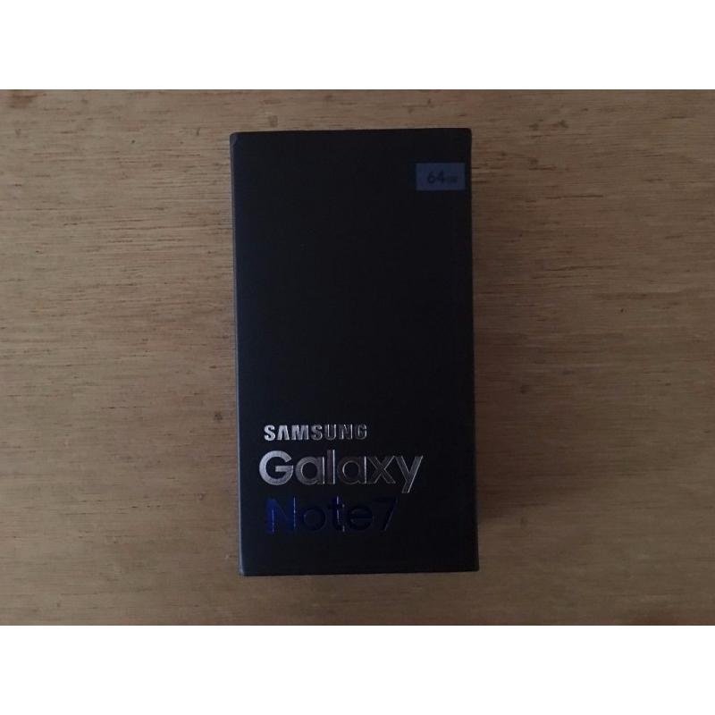 Brand New Samsung Galaxy 7 Note 64GB Coral Blue 2 Year Samsung Warranty Latest S7/S7 Edge
