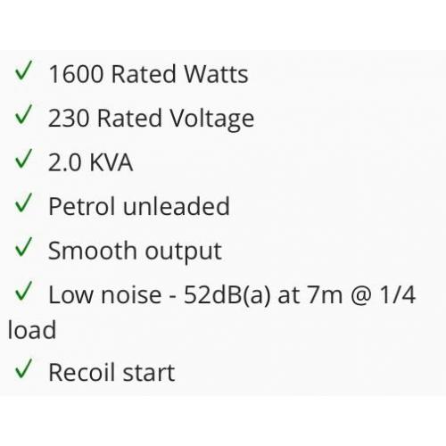 Honda EU20 generator