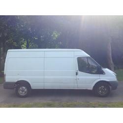 FORD TRANSIT LWB Medium Roof Van TDCi 115ps (white) 2008