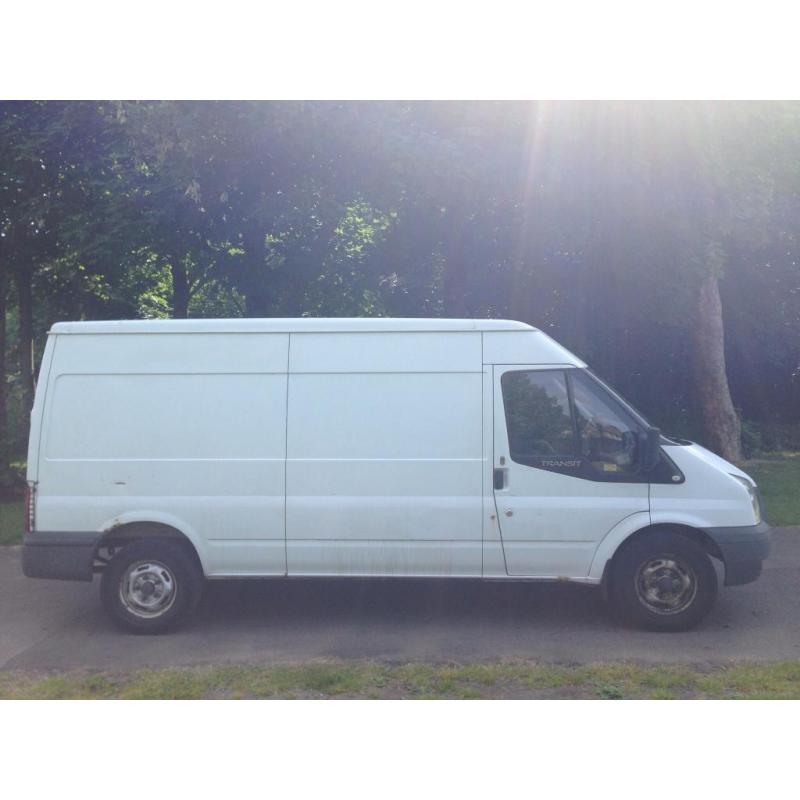 FORD TRANSIT LWB Medium Roof Van TDCi 115ps (white) 2008