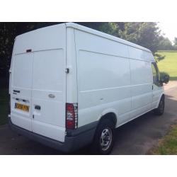 FORD TRANSIT LWB Medium Roof Van TDCi 115ps (white) 2008
