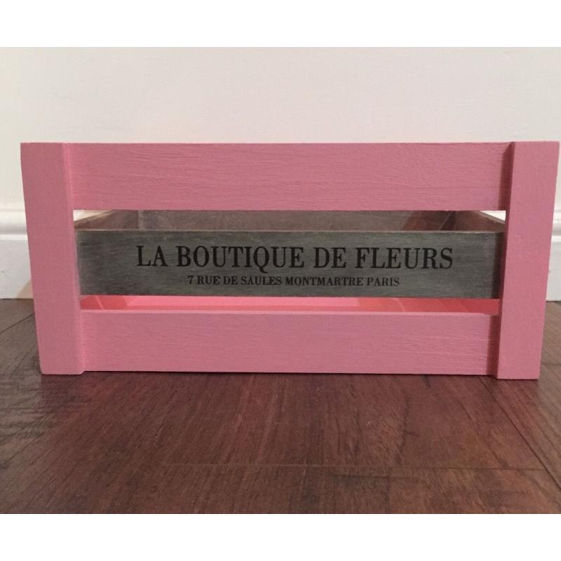 Wooden crate