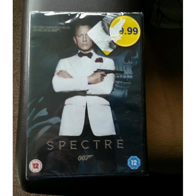 SPECTRE 007 NEW DVD
