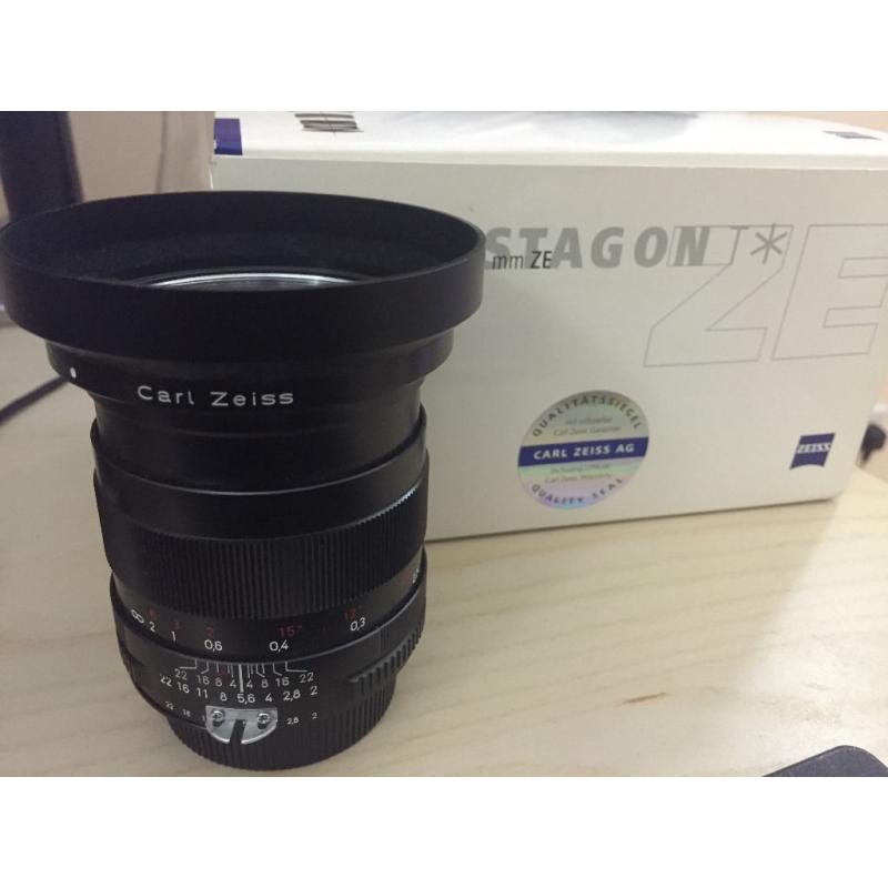 Zeiss 28mm f/2.0 ZF Distagon, Nikon mount, boxed, great condition