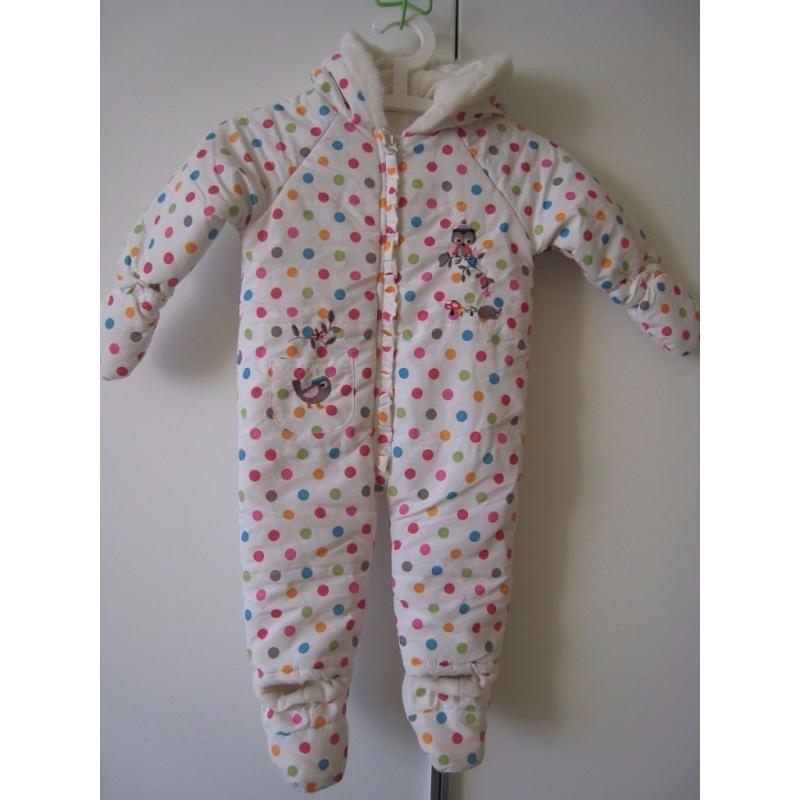 Baby snowsuit - 9 - 12 months - like NEW
