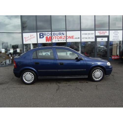 2004 04 VAUXHALL ASTRA 1.4 LS 16V 5d 90 BHP **** GUARANTEED FINANCE ****