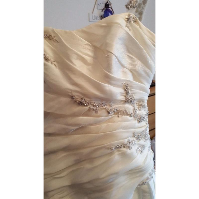 D'zage wedding dress size 16