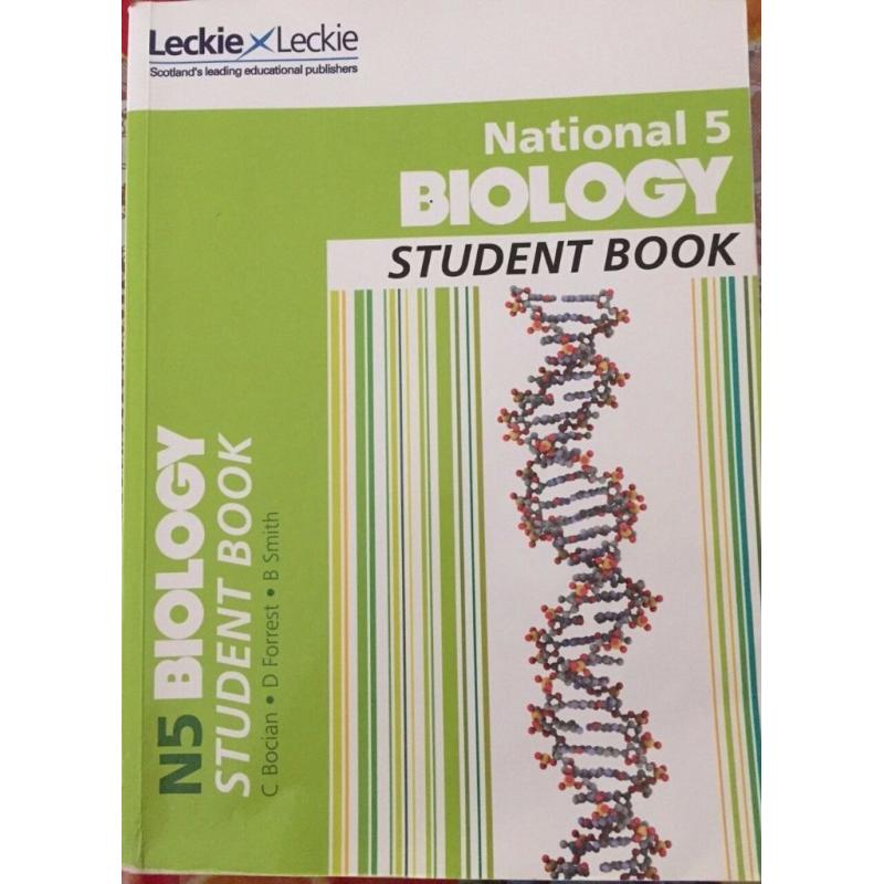 National 5 Biology Student Book-Leckie & Leckie