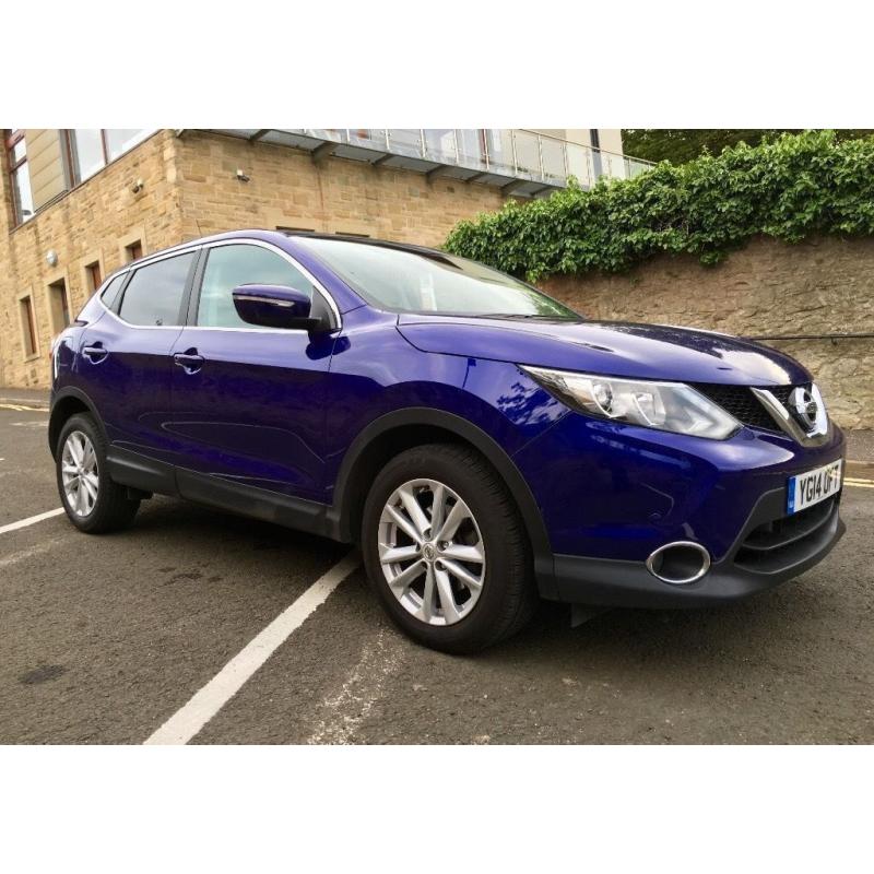 2014 NISSAN QASHQAI ACENTA PREMIUM 1.5 DCI - LIKE NEW, 1 OWNER, ONLY 8K MILES, FSH, TOP SPEC