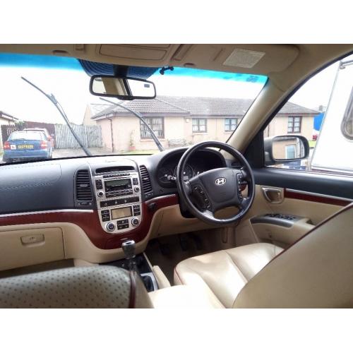 2006 Hyundai Santa fe 7 seat 2.2 diesel full leather mapped tow bar heated seats 1 owner