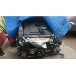 Golf gt tdi 2.0 140 bhp complete engine