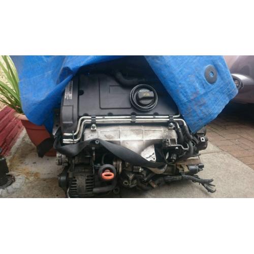 Golf gt tdi 2.0 140 bhp complete engine
