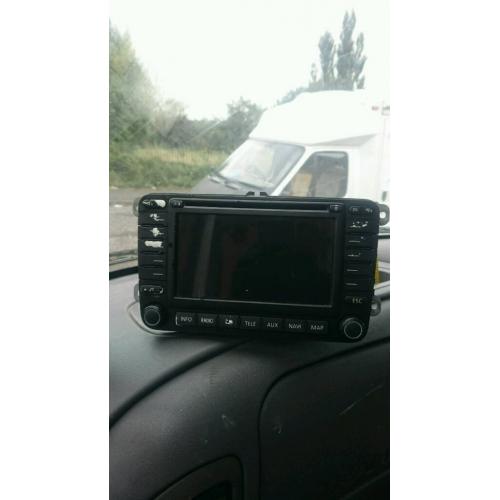 Vw rns head unit dvd satnav TV