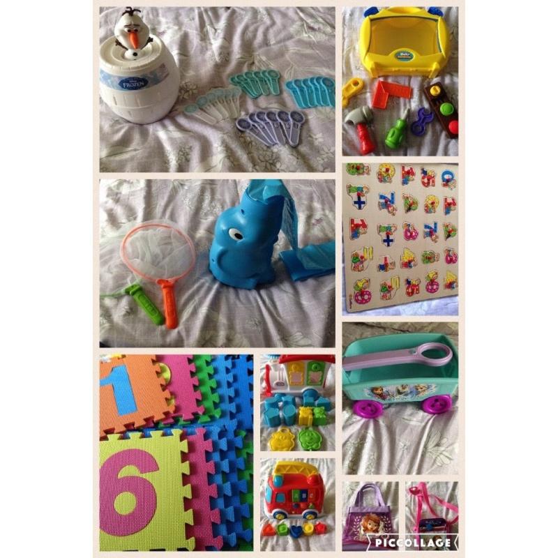 Various toys