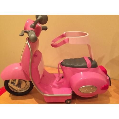 Baby born remote control motorbike