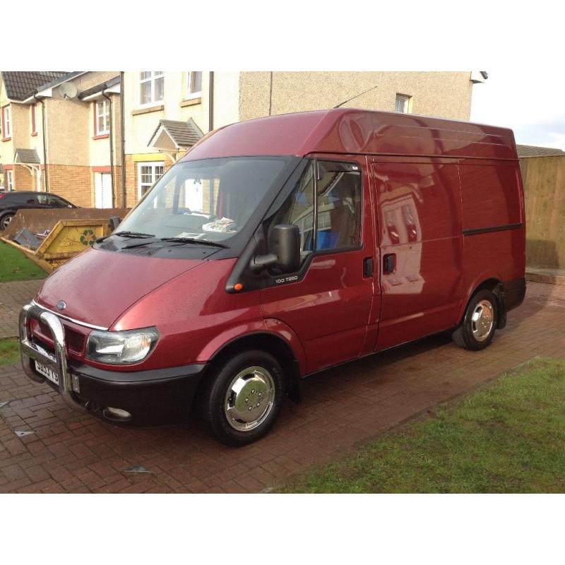 Smart eye catching transit van,crew van,remapped