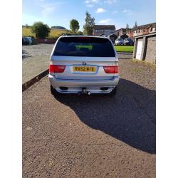 Bmw X5 4.4ltr silver