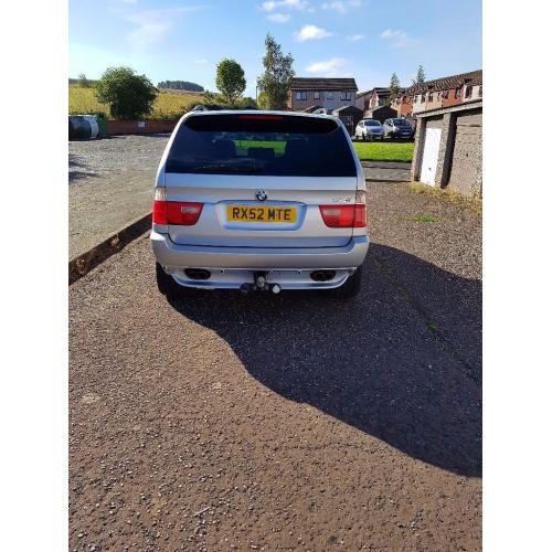 Bmw X5 4.4ltr silver