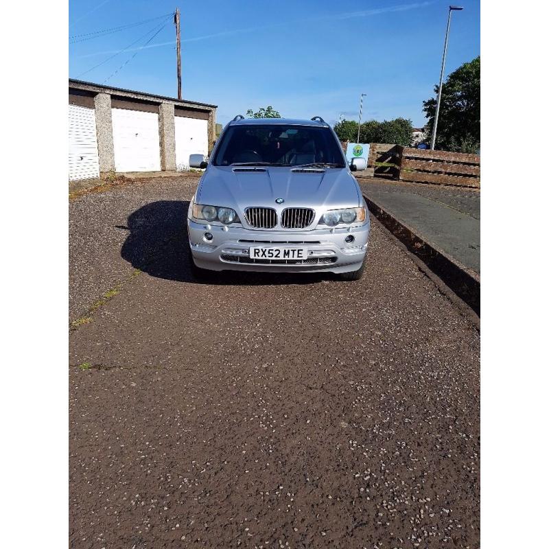 Bmw X5 4.4ltr silver