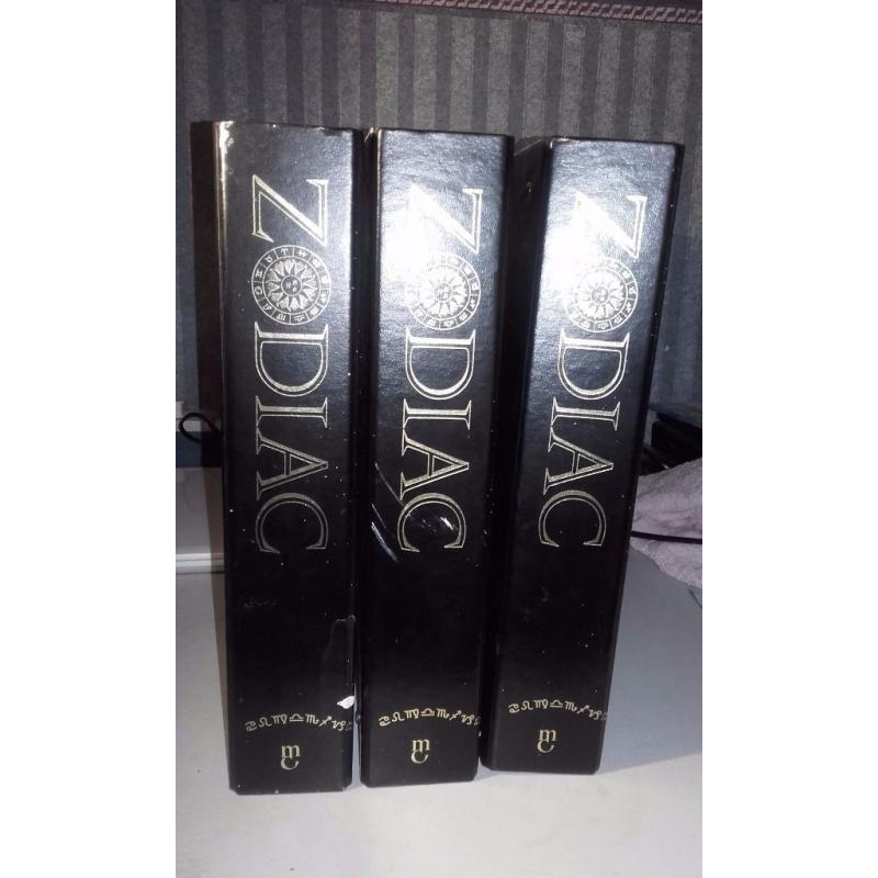Full 3 Binders of Zodiac