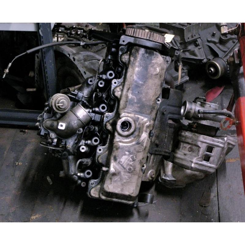 Toyota Surf/Hilux 2.4 Cylinder Head with Turbo & Inlet Manifold with Injectors, 1996-97