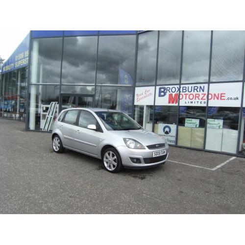 2008 08 FORD FIESTA 1.2 ZETEC BLUE 5d 75 BHP **** GUARANTEED FINANCE ****