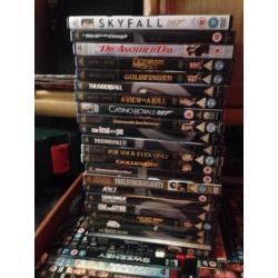 22 .............007 movies