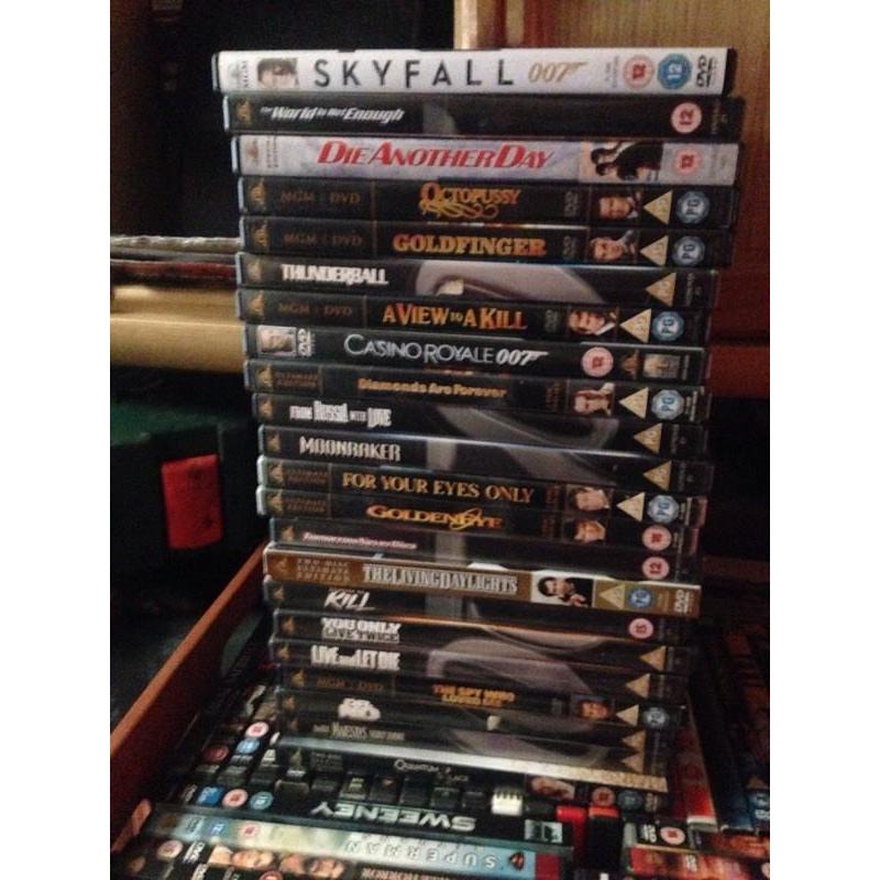 22 .............007 movies