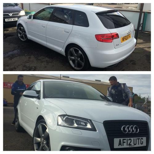AUDI A3 S LINE BLACK EDITION - 2.0L TDI Manual- 138BHP - 2012 WHITE - 46K Miles - BOSE Sound System