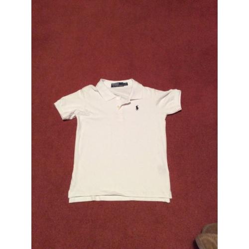 Real white Polo Ralph Lauren Polo shirt