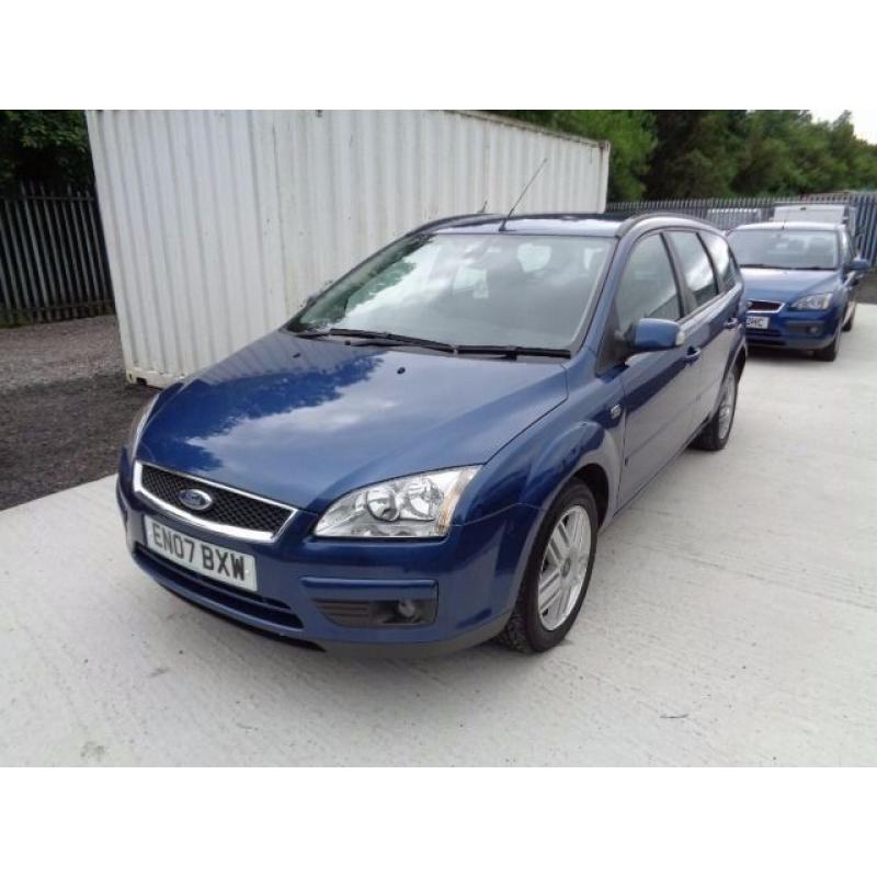 FORD FOCUS 1.8 GHIA 2007 PETROL 93,000 MILES 5 DOOR ESTATE BLUE MOT: 09/07/17 EXCELLENT CONDITION