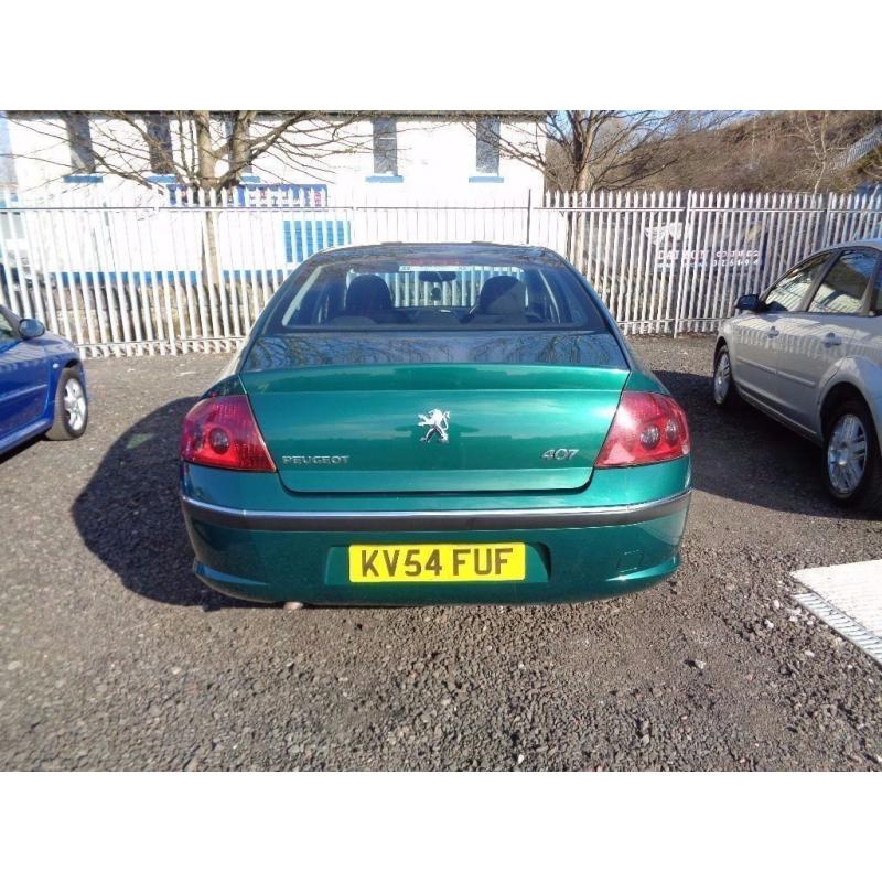 PEUGEOT407 SE 2004 2.0 4 DOOR SALOON 67,000 MILES 1 OWNER FROM NEW MOT TILL: 21/08/17 GOOD CONDITION