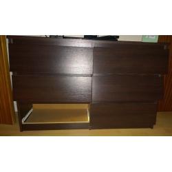 fabulous 6 drawer chest, never used