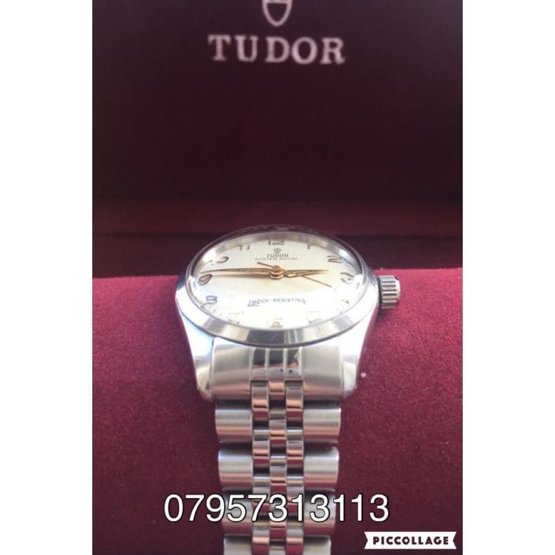 Tudor prince Rolex oyster Royal luxury automatic watch great condition with box jubilee strap