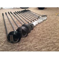 Golf bag and clubs