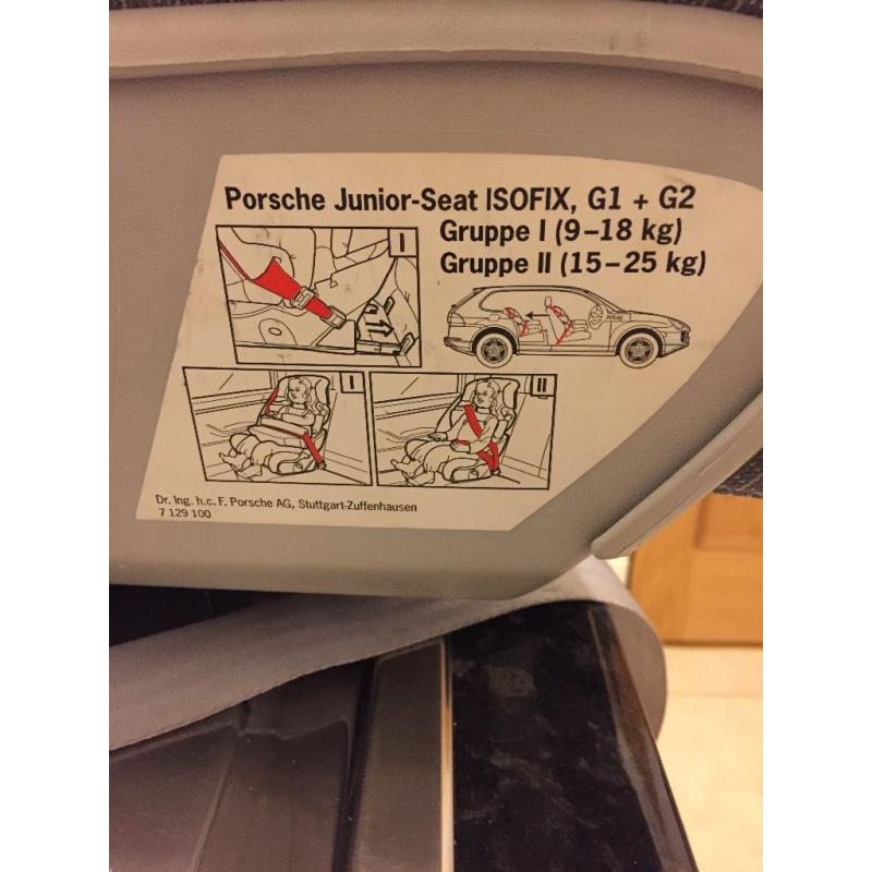 Porsche car seat