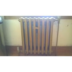 Cast iron radiators in good condition