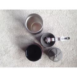 Coffee cup - portable all in one grinder/ filter / cup